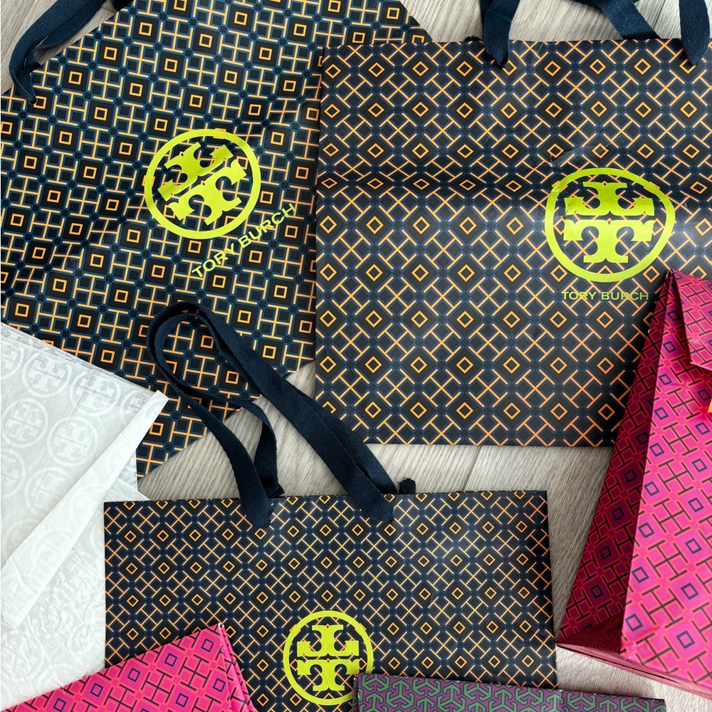 Bundle Tory Burch Shopping and Gift Bags - 7 bags - Picture 7 of 9